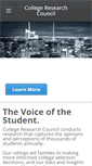 Mobile Screenshot of collegeresearch.org