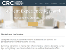 Tablet Screenshot of collegeresearch.org